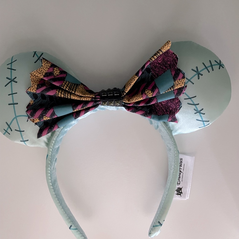 Disney Parks mouse ears Jack Skeleton and Sally nightmare before Christmas